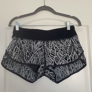 Lululemon speed shorts